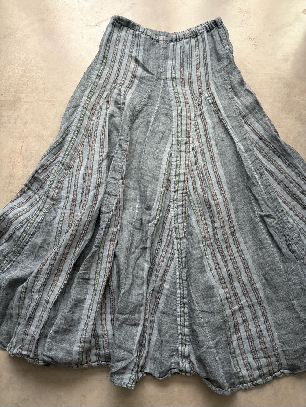 CP Shades x Free People Linen Lily Maxi Skirt - Picture 14 of 16